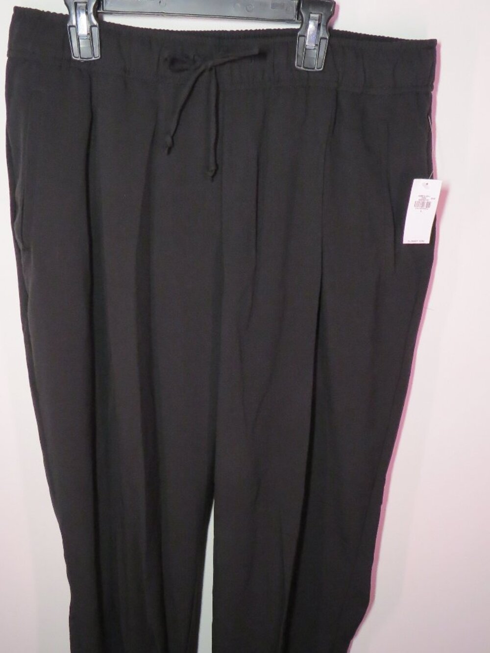 NWT Old Navy Black Billie Straight Ankle Trouser | Women's L